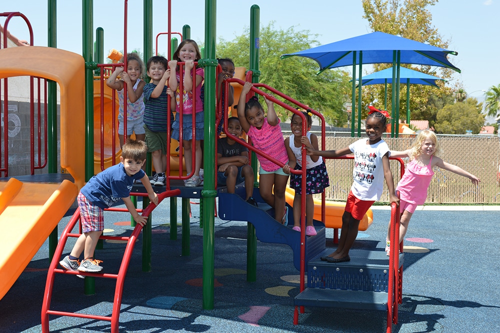 Separate, Safe Playgrounds For Every Age Group